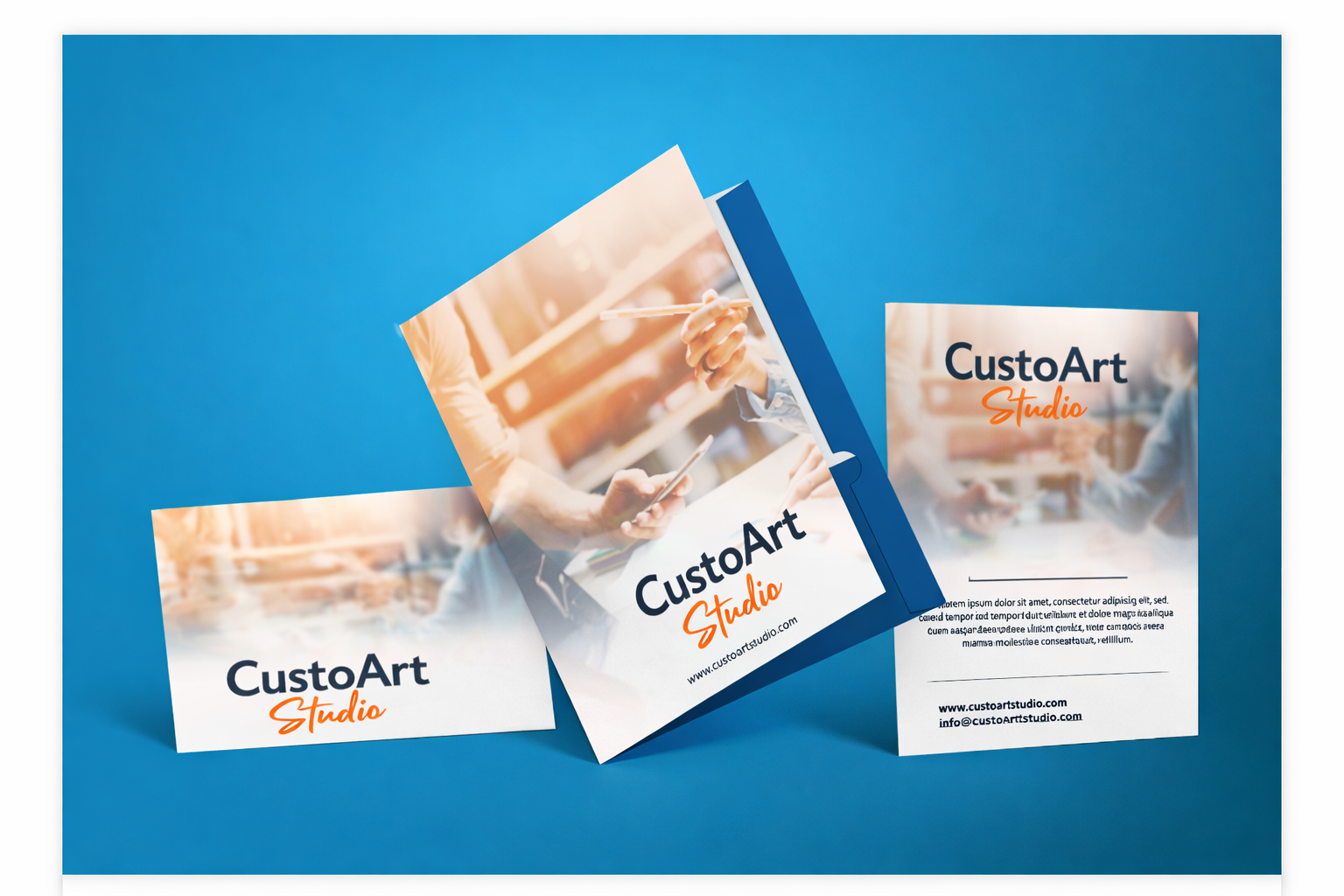 CustoArt Studio Business Cards